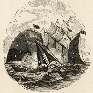 Captain Averys sloops capture Ganj-i-Sawai