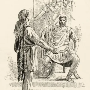 Caratacus before Emperor Claudius