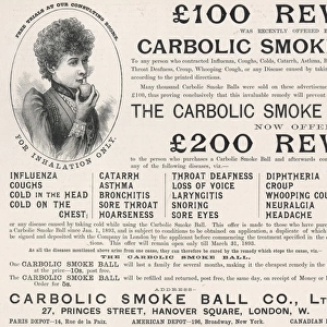 Carbolic Smoke Ball / 1893