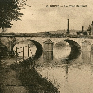The Cardinal Bridge at Brive-la-Gaillarde, France