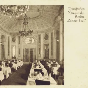 The Cardiner Saal at the Weinstuden Kempinski, Berlin, 1920s