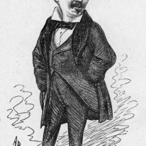 Caricature of the actor Fred Vokes