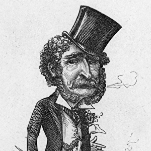 Caricature of the actor Harry Jackson