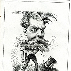 Caricature, Carl Rosa, musical impresario