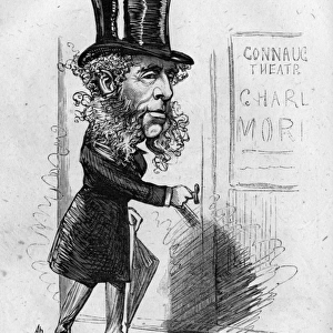 Caricature of Charles Morton, theatre manager