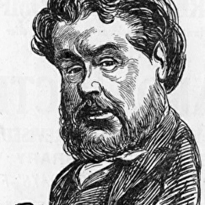 Caricature of the preacher Charles Haddon Spurgeon