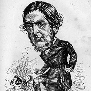 Caricature of Sir William Harcourt, Liberal politician