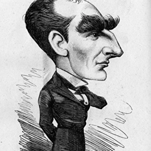 Caricature of A W Pinero, actor and playwright