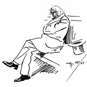 Caricature of William Ewart Gladstone by Phil May