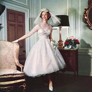 Carina Martin wedding dress, 1958