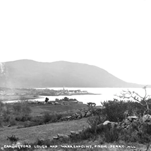 Carlingford Lough and Warrenpoint, from Ferry Hill