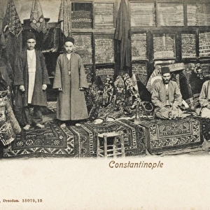 Carpet Sellers - Constantinople, Turkey