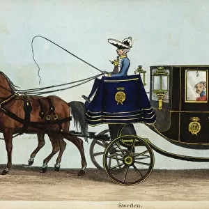 Carriage of the Charge d Affaires of Sweden in