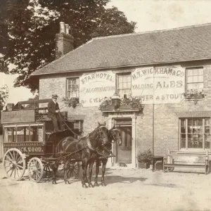 Carriage outside Star Hotel