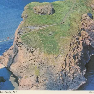 Carrick-a-Rede, Co. Antrim, N. I. by N. I. Tourist Board