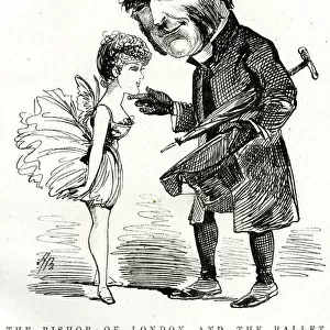 Cartoon, The Bishop of London and The Ballet