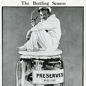Cartoon, The Bottling Season, WW1