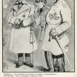 Cartoon, Critics from Shadowland, WW1