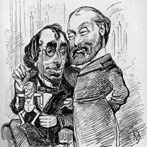 Cartoon, Disraeli and the Prince of Wales