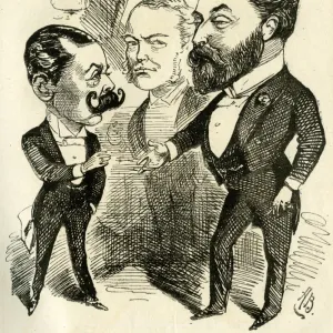 Cartoon, Edward, Prince of Wales, Randolph Churchill