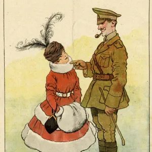 Cartoon, Entente cordiale, WW1