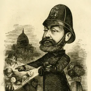 Cartoon, George Robert Sims, writer