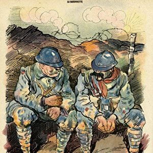 Cartoon, Holy France! WW1