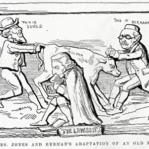Cartoon, Jones and Herman, The Silver King Lawsuit
