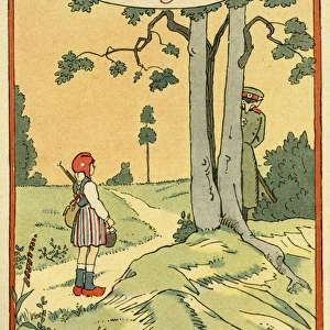 Cartoon, Little Red Riding Hood