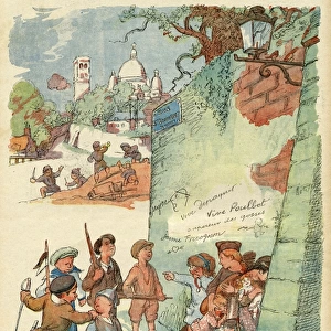 Cartoon, Mutiny, WW1