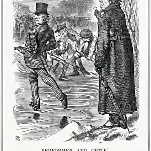 Cartoon, Performer and Critic (Gladstone and Disraeli)