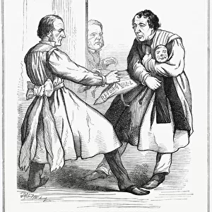 Cartoon, Political Millinery (Disraeli and Reform)