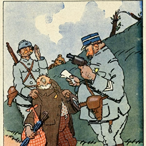 Cartoon, Round figures, WW1