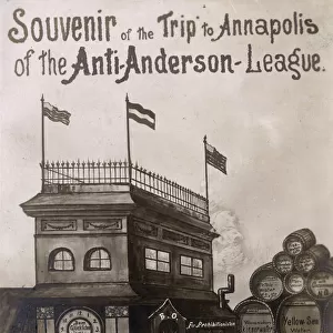 Cartoon, Souvenir of the Trip to Annapolis