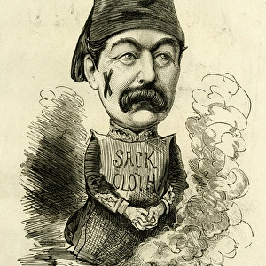 Cartoon, Valentine Baker, British soldier