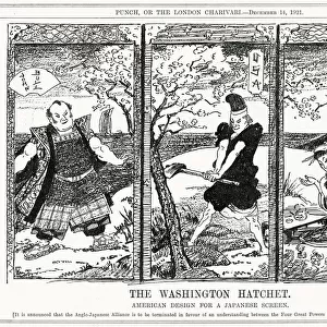 Cartoon, The Washington Hatchet