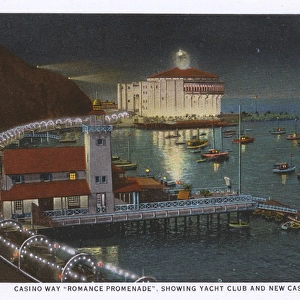 Casino building, Santa Catalina Island, California, USA