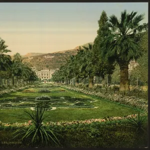 Casino entrance, the gardens, Monte Carlo, Riviera