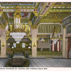 Casino interior, Agua Caliente, Tijuana, Mexico