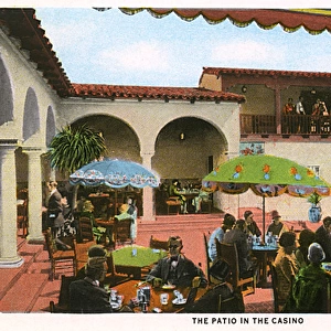 Casino patio, Agua Caliente, Tijuana, Mexico