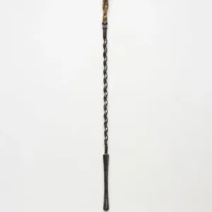 Print of a 1843 Poker Cast with Twisted Brass Handle Print of a 1843 Poker Cast with Twisted Brass Handle