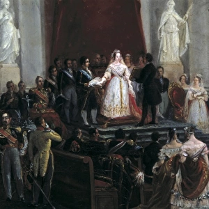 CASTELARO PEREA, Jos頨1801-1873). Isabella II