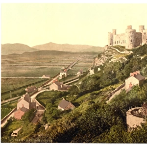 The castle, Harlech Castle, Wales