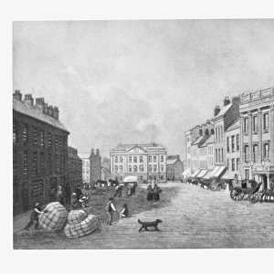 Castle Place, Belfast in the 1840s