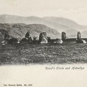 Castlerigg Stone Circle near Keswick and Helvellyn