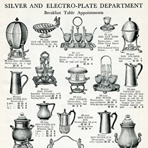 Catalogue of breakfast tableware 1929
