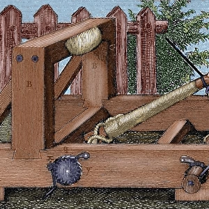 Catapult used by Roman army during its military campaigns