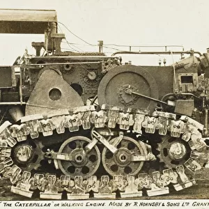 Caterpillar track steam engine by R. Hornsby & Sons