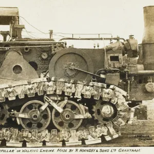 Caterpillar track steam engine by R. Hornsby & Sons