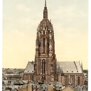Cathedral, Frankfort on Main (i. e. Frankfurt am Main), Germa